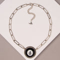 Western Eight Ball Necklace