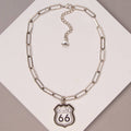 Western Route 66 Necklace