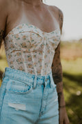 Spring Floral Corset