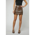 Cassidy's Leather Mini Skirt